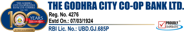 The Godhra City Co-op Bank Ltd. logo