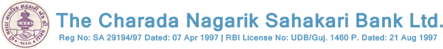 The Charada Nagrik Sahakari Bank Ltd. logo