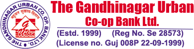 The Gandhinagar Urban Co-op Bank Ltd. logo