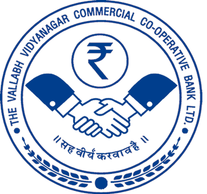 The Vallabh Vidyanagar Commercial Co-op. Bank Ltd. logo